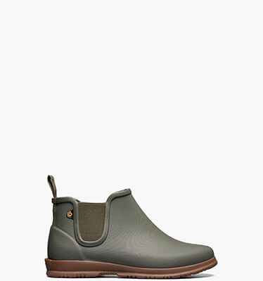 Sweetpea Boot Women's Slip On Rain Boots in Sage for $64.90