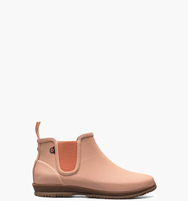 Sweetpea Boot Women's Slip On Rain Boots in Coral for $64.90