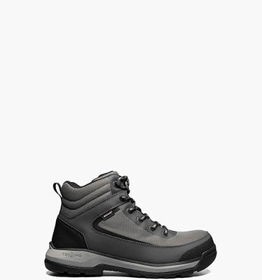 Shale Mid Comp Toe ESD Men's Waterproof Work Boots in Gray Multi for $74.90