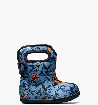 Baby Bogs Cool Dinos Toddler Rain Boots in Blue Multi for $39.90