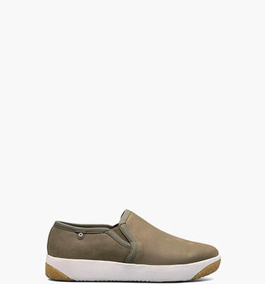 Kicker Slip On Leather Women's Casual Shoes in Loden for $49.90