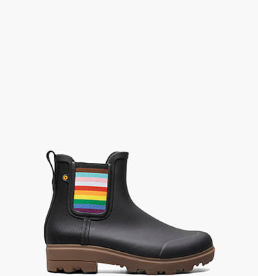 Holly Chelsea Women's Rain Boots in Black Multi for $64.90