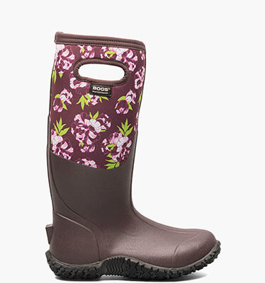 Mesa Peony Women's Farm Boots in Burgundy Multi for $89.90