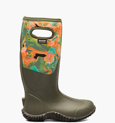 Mesa Wild Brush Women's Farm Boots in Dark Green Multi for $84.90