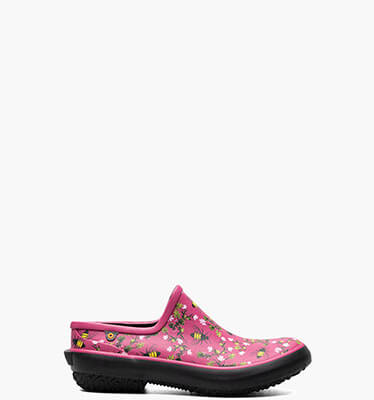 Patch Clog Bees Women's Garden Boots in Fuchsia for $44.90