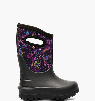Neo-Classic Neon Unicorn Kids' 3 Season Boots in Black Multi for $95.00