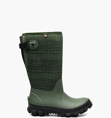 Whiteout Adjustable Calf-Cracks Women's Winter Boots in Dark Green for $119.90