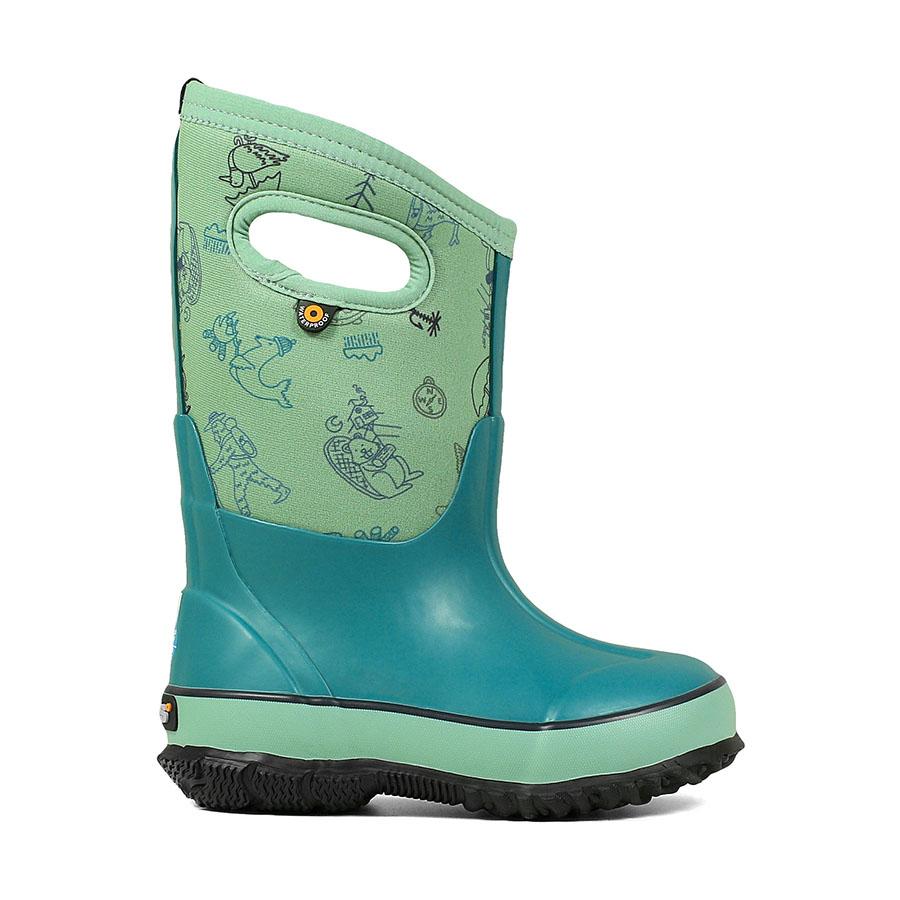 teal winter boots