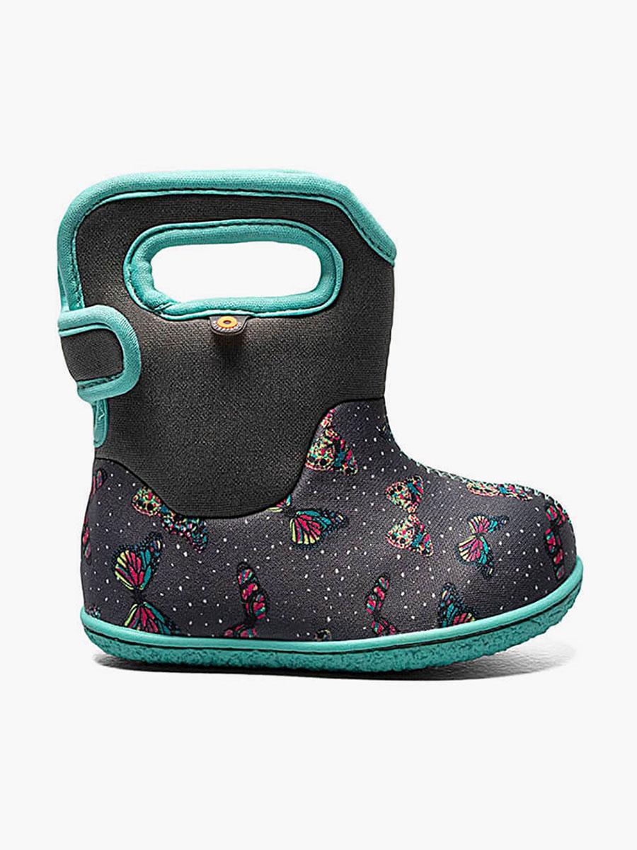 Baby Bogs Butterfly Baby Snow Boots 