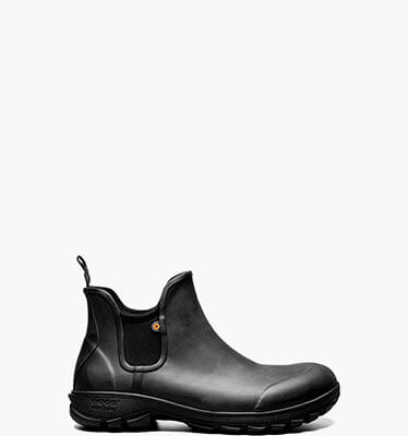 Sauvie Slip On Boot Men's Waterproof Work Boots in Black for $49.90