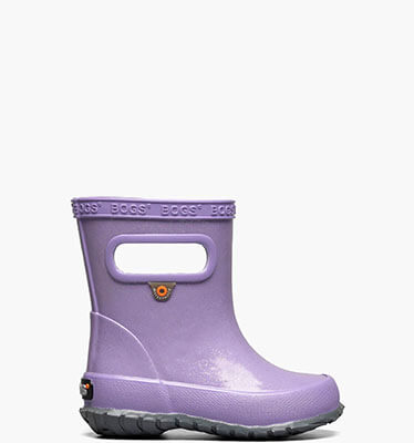 Skipper Glitter Kids' Rain Boots in Lilac for $27.90