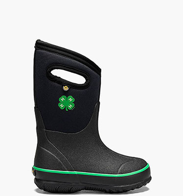 Classic 4-H Kids' Farm Boots in Black for $56.90