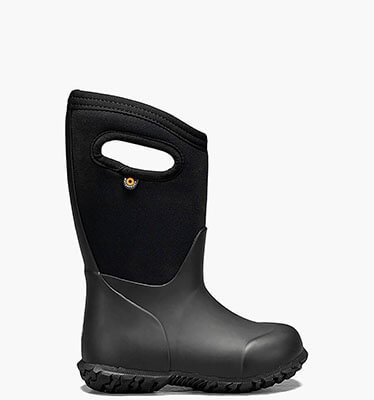 York Solid Kids' Insulated Rain Boots in Black for $65.00