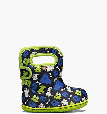 Baby Bogs Puppy Baby Snow Boots in Blue Multi for $38.90