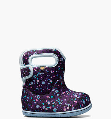 Baby Bogs Little Textures Baby Rain Boots in Purple Multi for $38.90