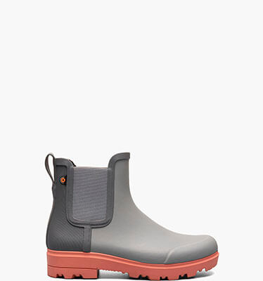 Holly Chelsea Women's Rain Boots in Gray for $45.90