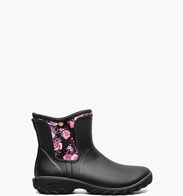 Sauvie Slip On Boot Painterly Women's Garden Boots in Black Multi for $63.90