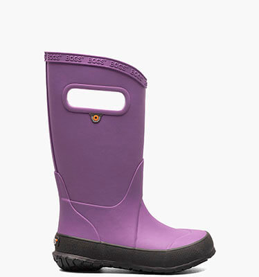Rainboot Plush Kids' Rain Boots in Purple for $60.00