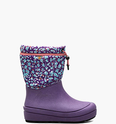 Snow Shell Animal Kids' Snow Boots in Violet Multi for $43.90