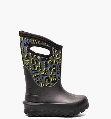 Neo-Classic Adventure Kid's Winter Boots in Black Multi for $61.90