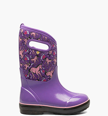 Classic II Unicorn  Kids' Insulated Rainboots in Violet Multi for $58.90