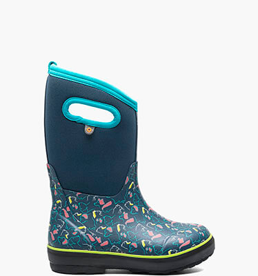 Classic II Pets Kids' Insulated Rainboots in Ink Blue Multi for $55.90
