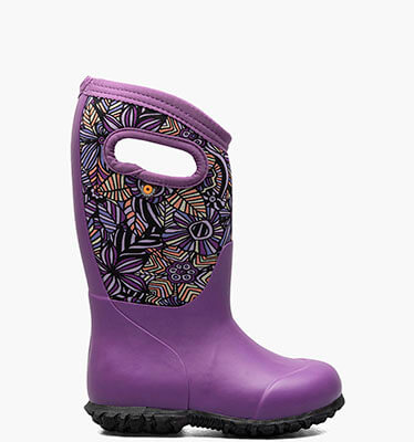 York Wild Garden Kids' Rainboots in Purple Multi for $32.90