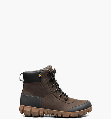 Arcata Urban Leather Mid Men's Winter Boots in Chocolate for $165.00
