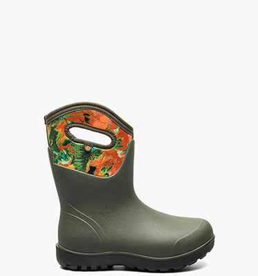 Neo-Classic Mid Wild Brush Women's Farm Boots in Dark Green Multi for $88.90