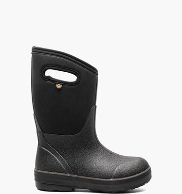 Classic II Solid Kids' Insulated Rainboots in Black for $80.00