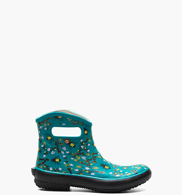 Patch Ankle Bees Women's Garden Boots in Dark Turquoise for $70.00