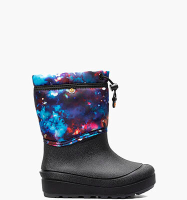 Snow Shell Sparkle Space Kid's Winter Boots in Aqua for $65.00