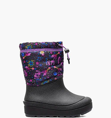 Snow Shell Kid's Winter Boots in Purple Multi for $65.00