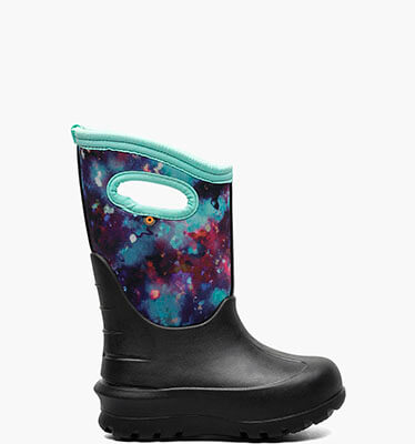 Neo-Classic Sparkle Space Kid's Insulated Rainboots in Blue Multi for $95.00