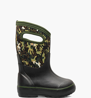 Classic II Pop Camo Kid's Insulated Rainboots in Army Green Multi for $80.00