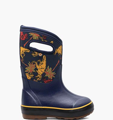 Classic II Dino Dodo Kid's Insulated Rainboots in Navy Multi for $80.00