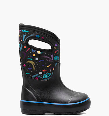 Classic II Final Frontier Kid's Insulated Rainboots in Black Multi for $80.00