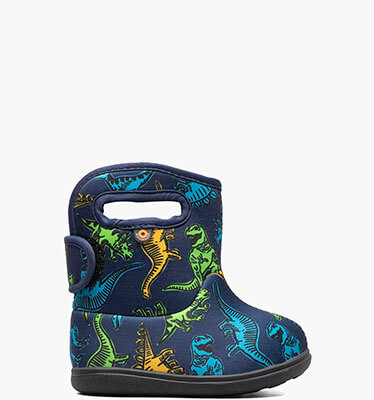 Baby Bogs II Super Dino Toddler Rainboots in Navy Multi for $55.00