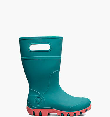 Essential Rain Tall Kids Rainboots in Turquoise for $50.00