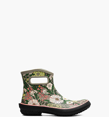 Patch Ankle Floral Women's Garden Boots in Taupe Multi for $70.00