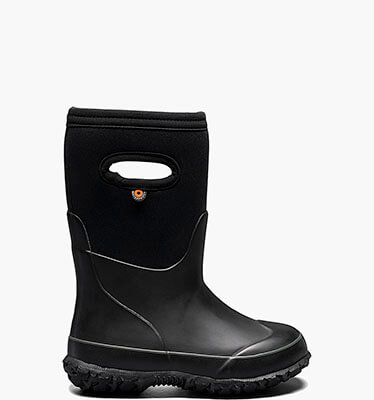 Grasp Solid Kids' Insulated Rain Boots in Black for $60.00