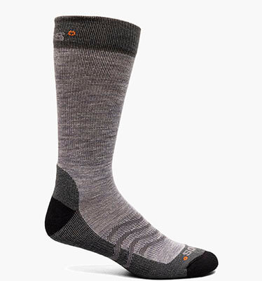 Classic Socks Men's Merino Wool Made in USA in Gray Multi for $20.00