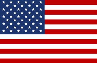 United States flag.