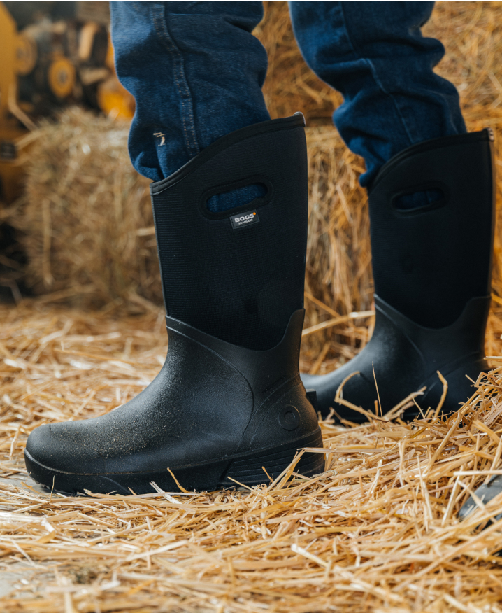 Shop the BOGS All Season Seamless LT Men's Work Boots in Black.