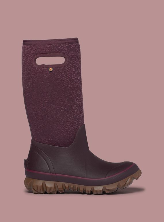 Shop the Women's Whiteout Faded insulated waterproof rain boots. The featured product is the Women's Whiteout Faded in Wine 