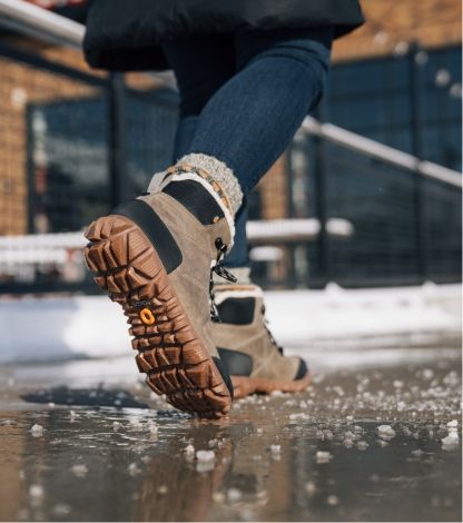 Shop the Women's Arcata Urban Leather Mid insulated waterproof leather rain boots. The featured product is the Women's Arcata Urban Leather Mid in Taupe 