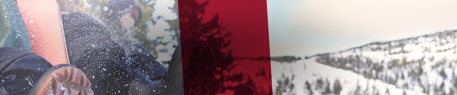 Shop our Valentine's Day flash sale featuring a snowy landscape.