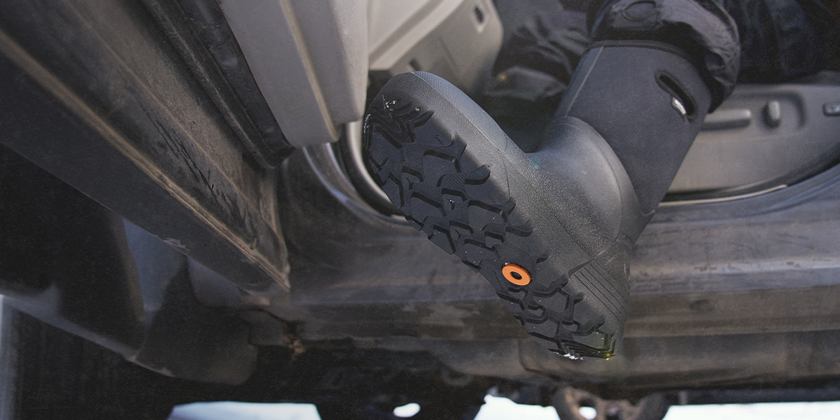 Shop the men's Bozeman collection featuring the style stepping out of a truck.