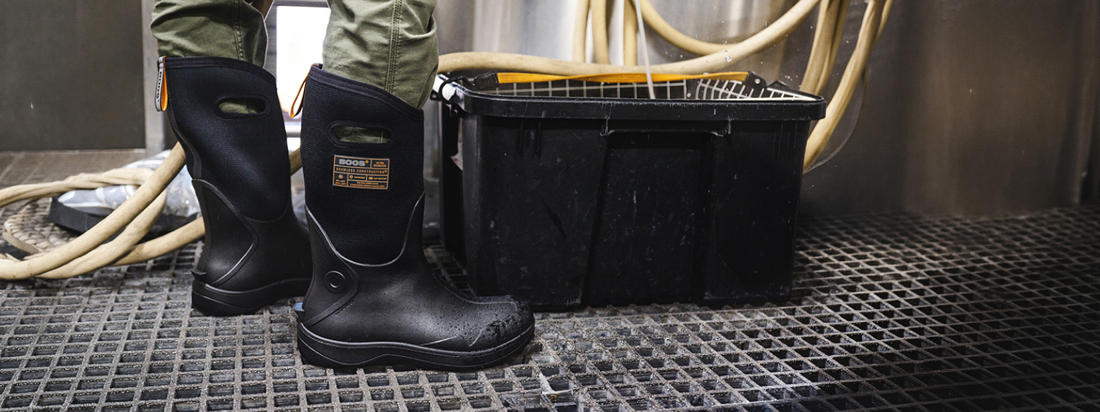 Shop the Ultra Seamless featuring a man working in a brewery