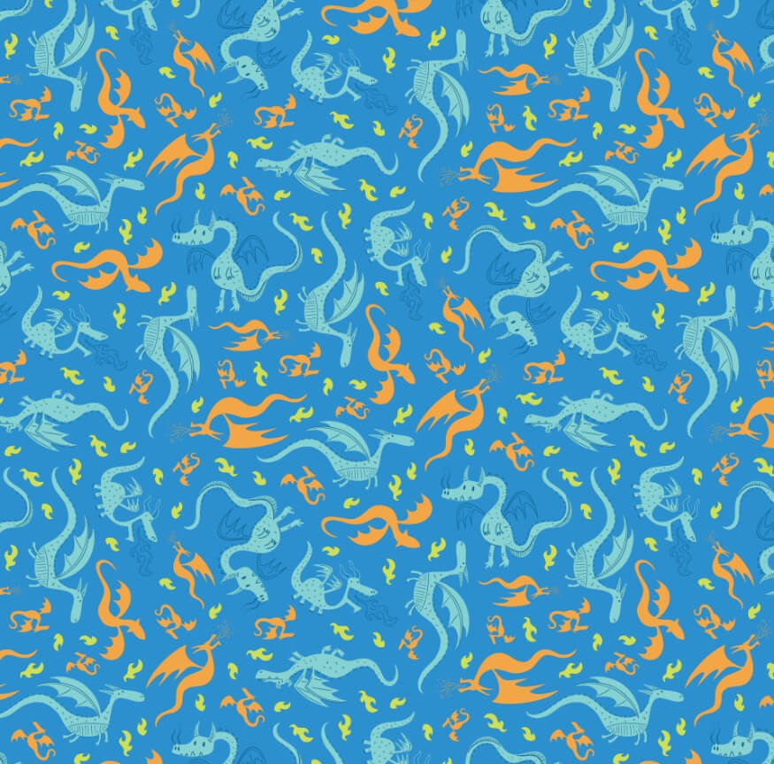 Watch the video and learn more about the artist behind the Kids' dragon rain boots.  This is a picture of Jason Heglund an illustrator in his studio.